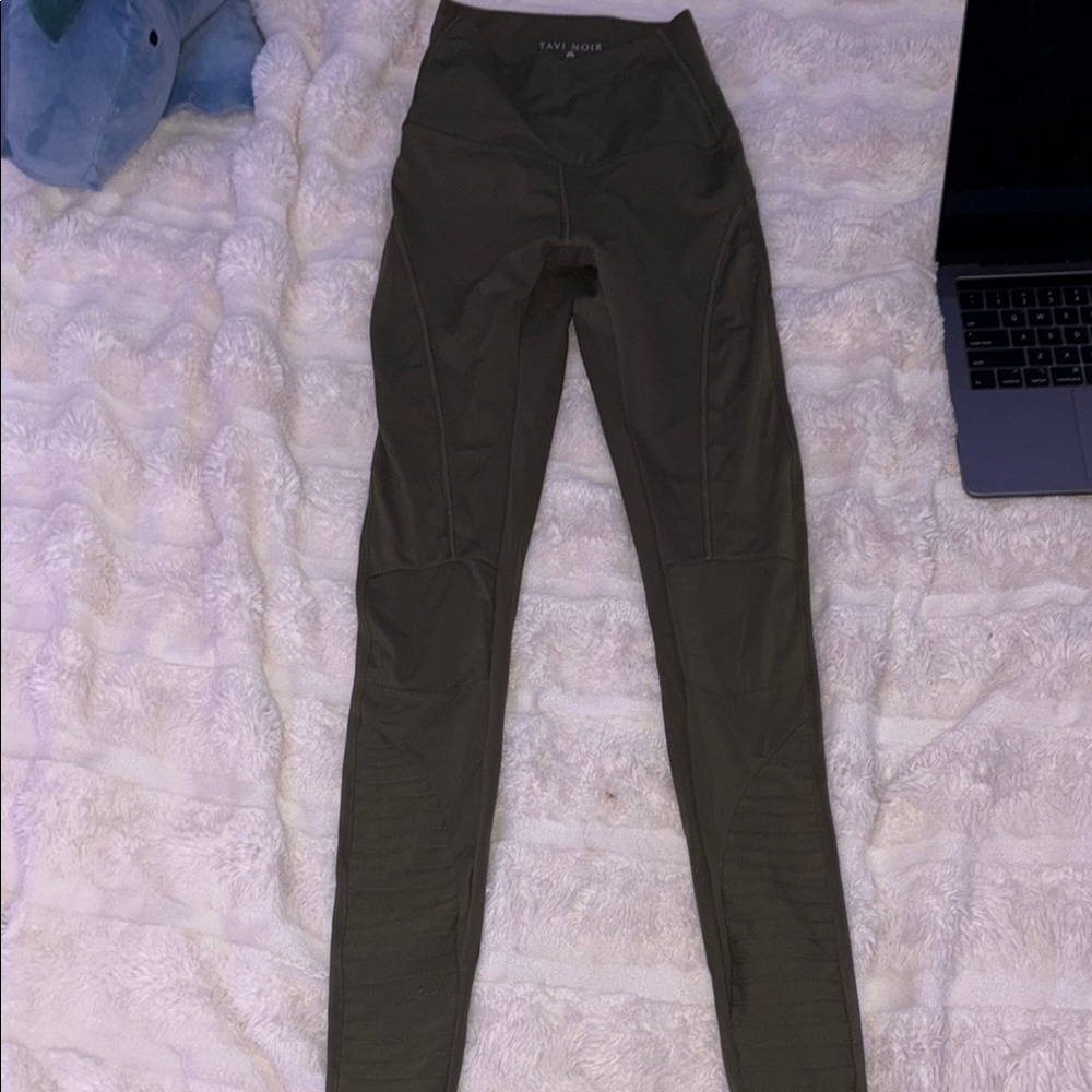 Taymory Olive Active Leggings